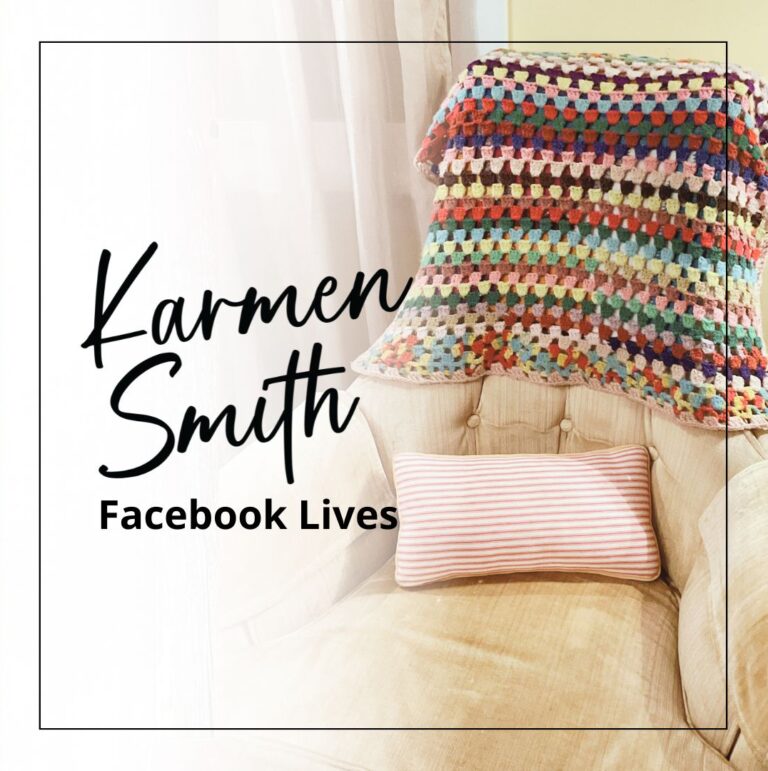 Karmen Smith: Weekly Facebook Lives